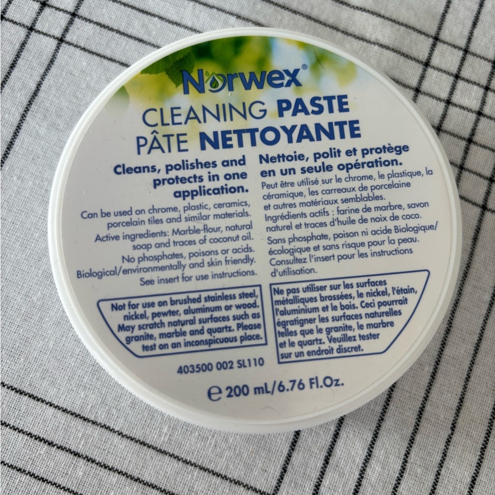 Norwex White Cleaning Paste